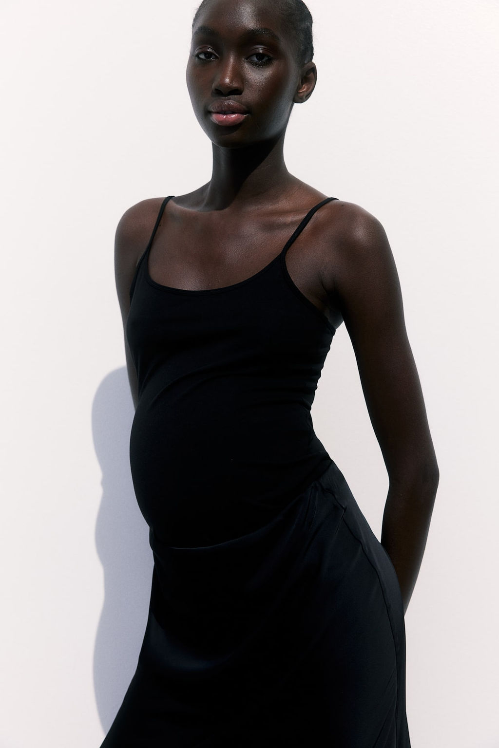 MAMA Falda slip de saten - H&m фото 3