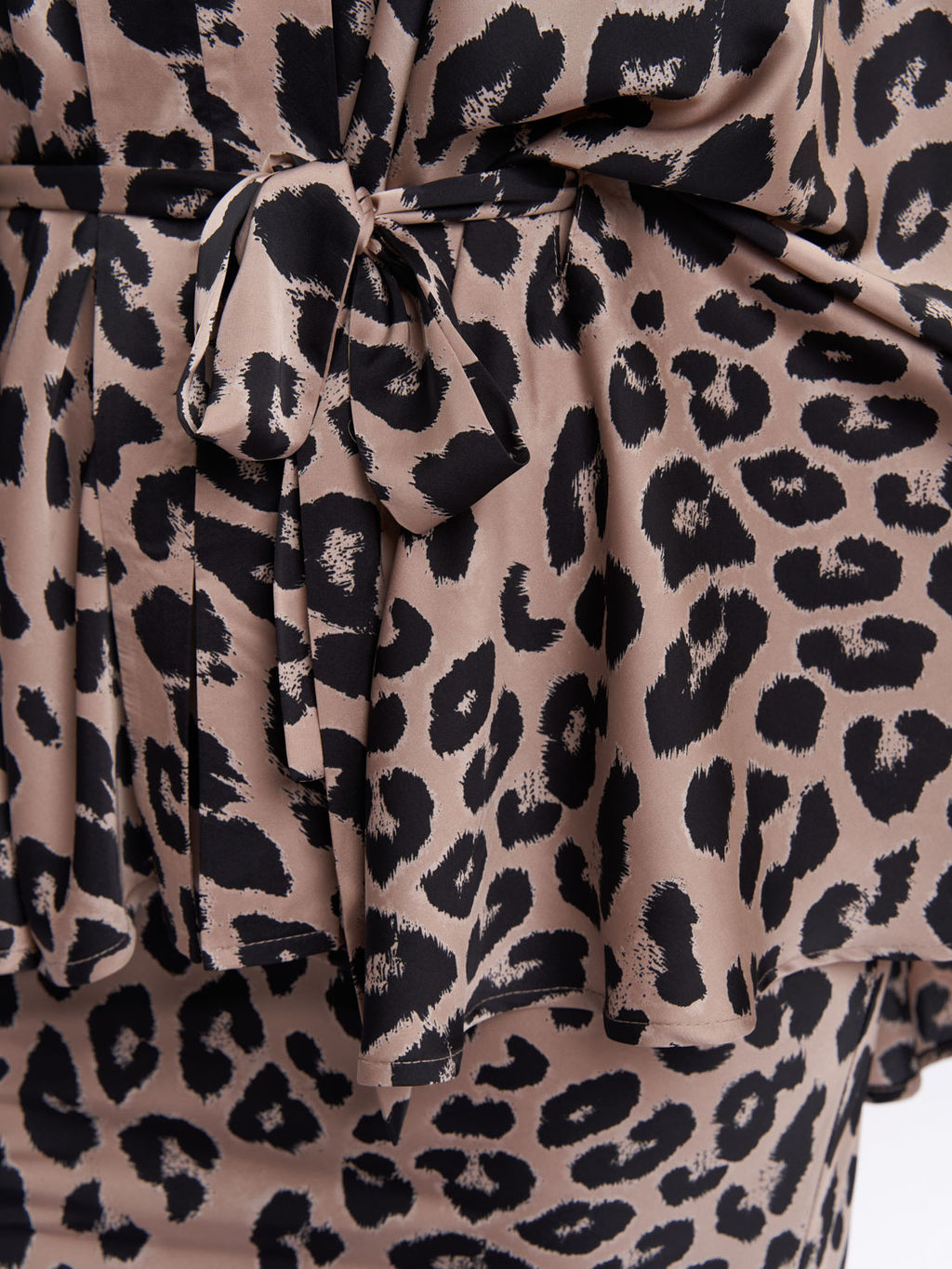Шелковая леопардовая блузка TBL73537LEO18 - Артесса фото 5