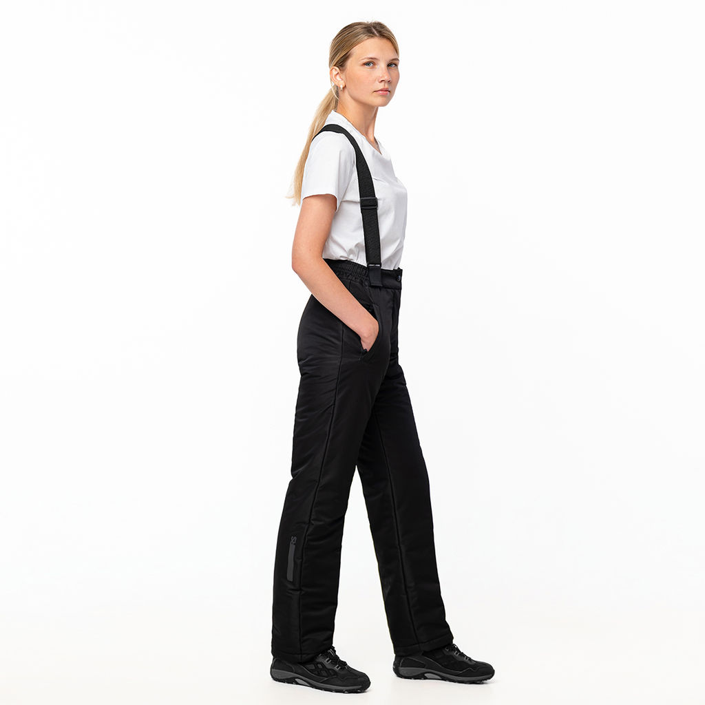 RODOS Утеплённый костюм женский зима М-289 Бежевый/Чёрный  фото 79