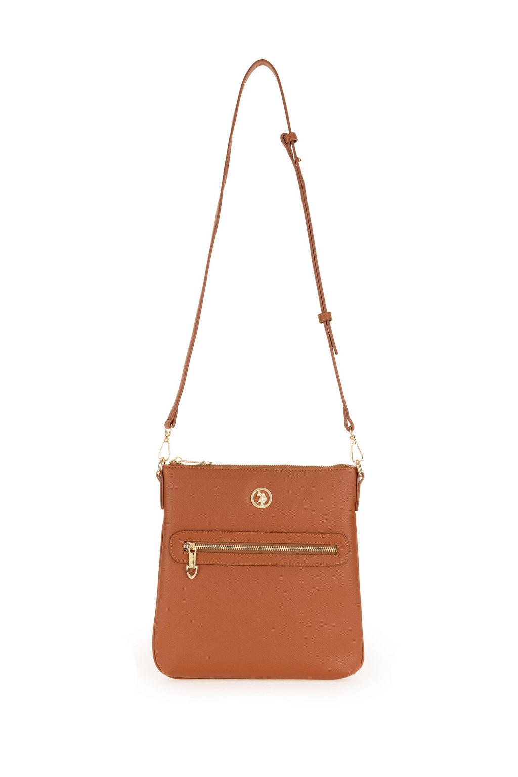 Женская светло-коричневая сумка через плечо Неожиданная скидка в корзине - U.s. polo assn фото 6