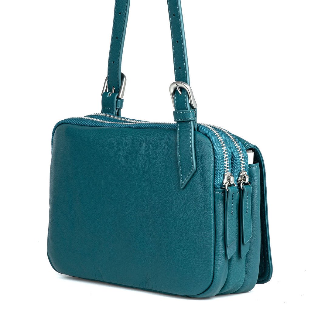 Женская кожаная сумка Кросс-боди - Barcelo biagi фото 3