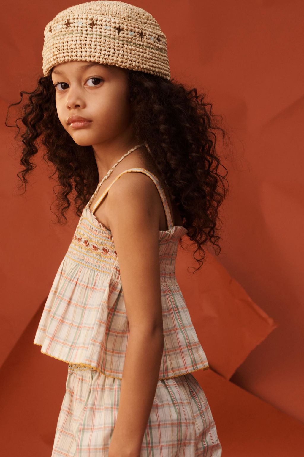 GORRO RAFIA CASQUETE BORDADOS LIMITED EDITION / Beige claro - Zara фото 3