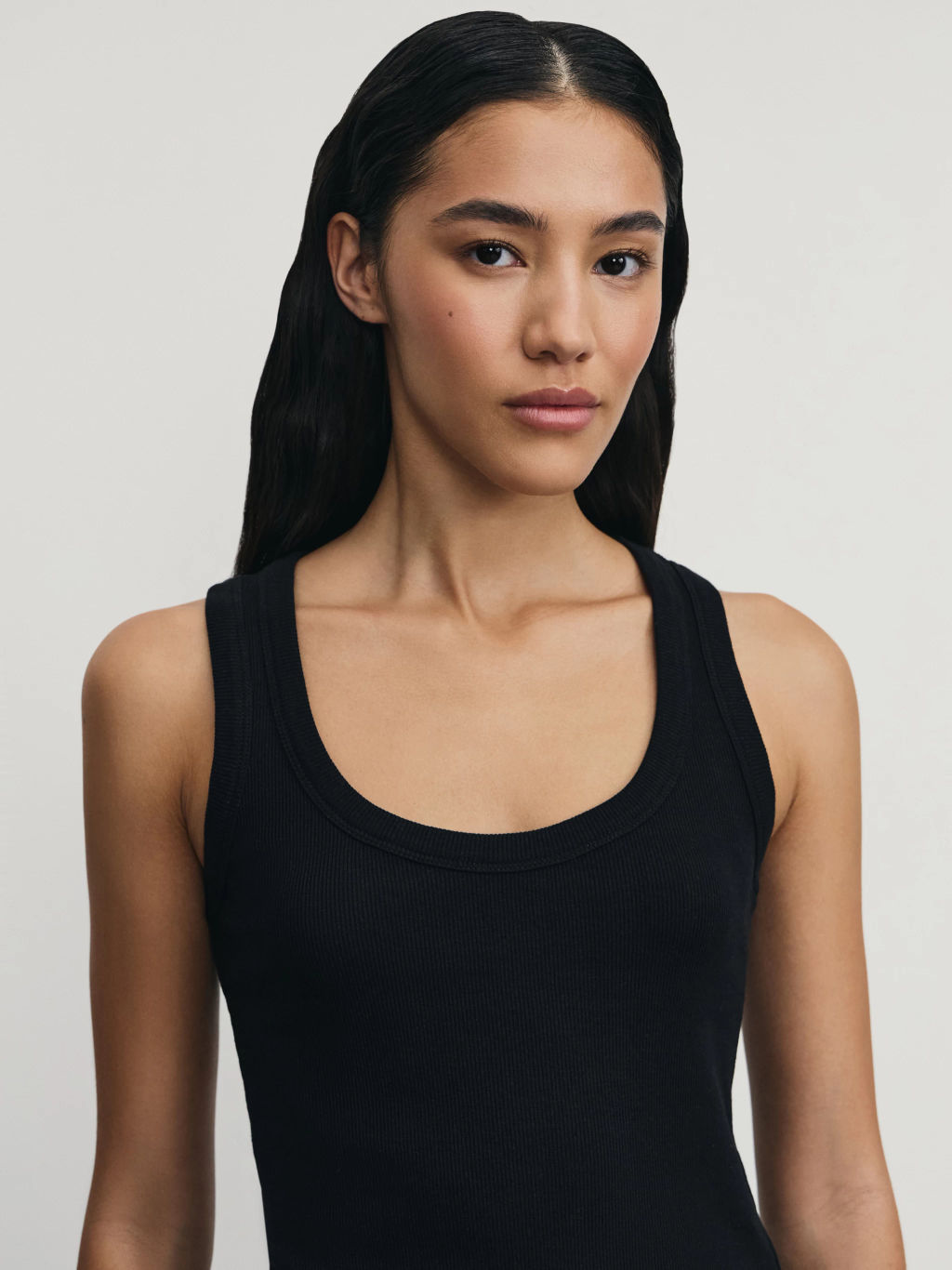 Базовый топ в рубчик / Zarina  фото 6