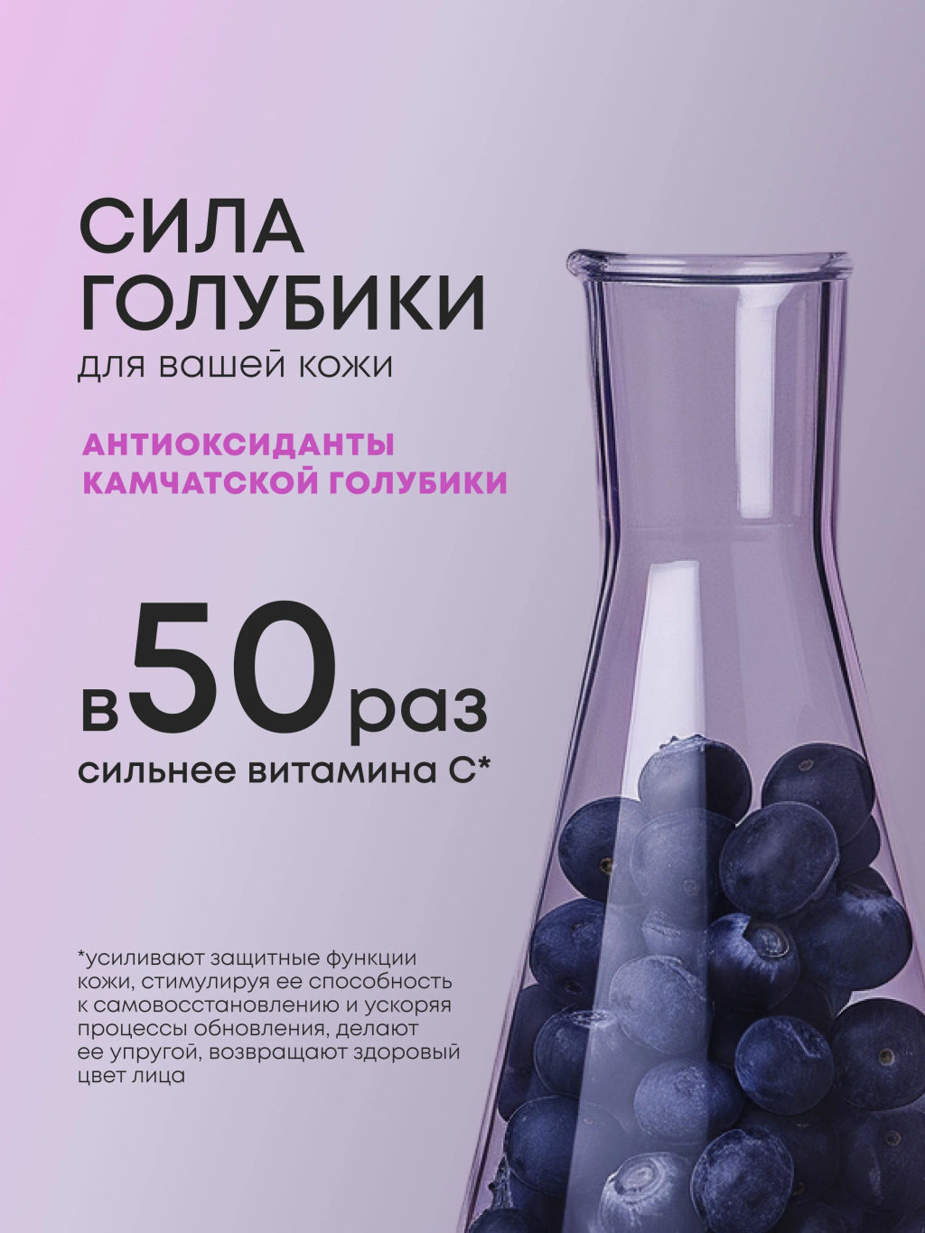 "NS" BLUEBERRY Скраб-джем д/лица "Обновляющий" 50мл