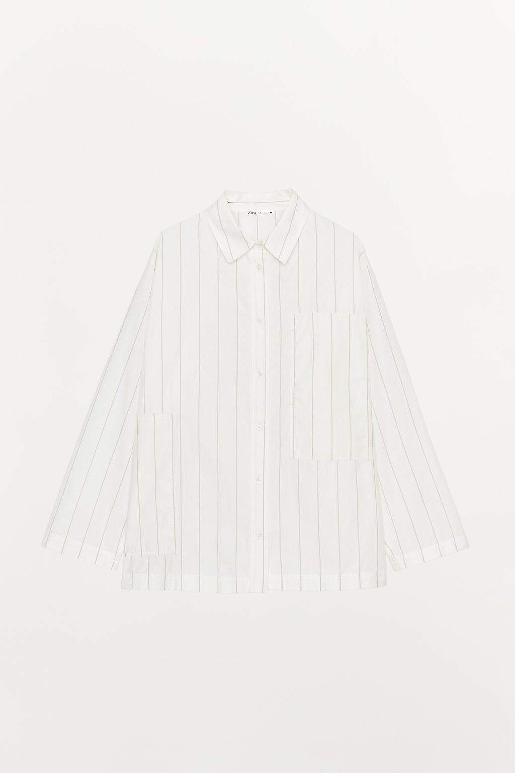 STRIPED PYJAMA SHIRT - Zara фото 3