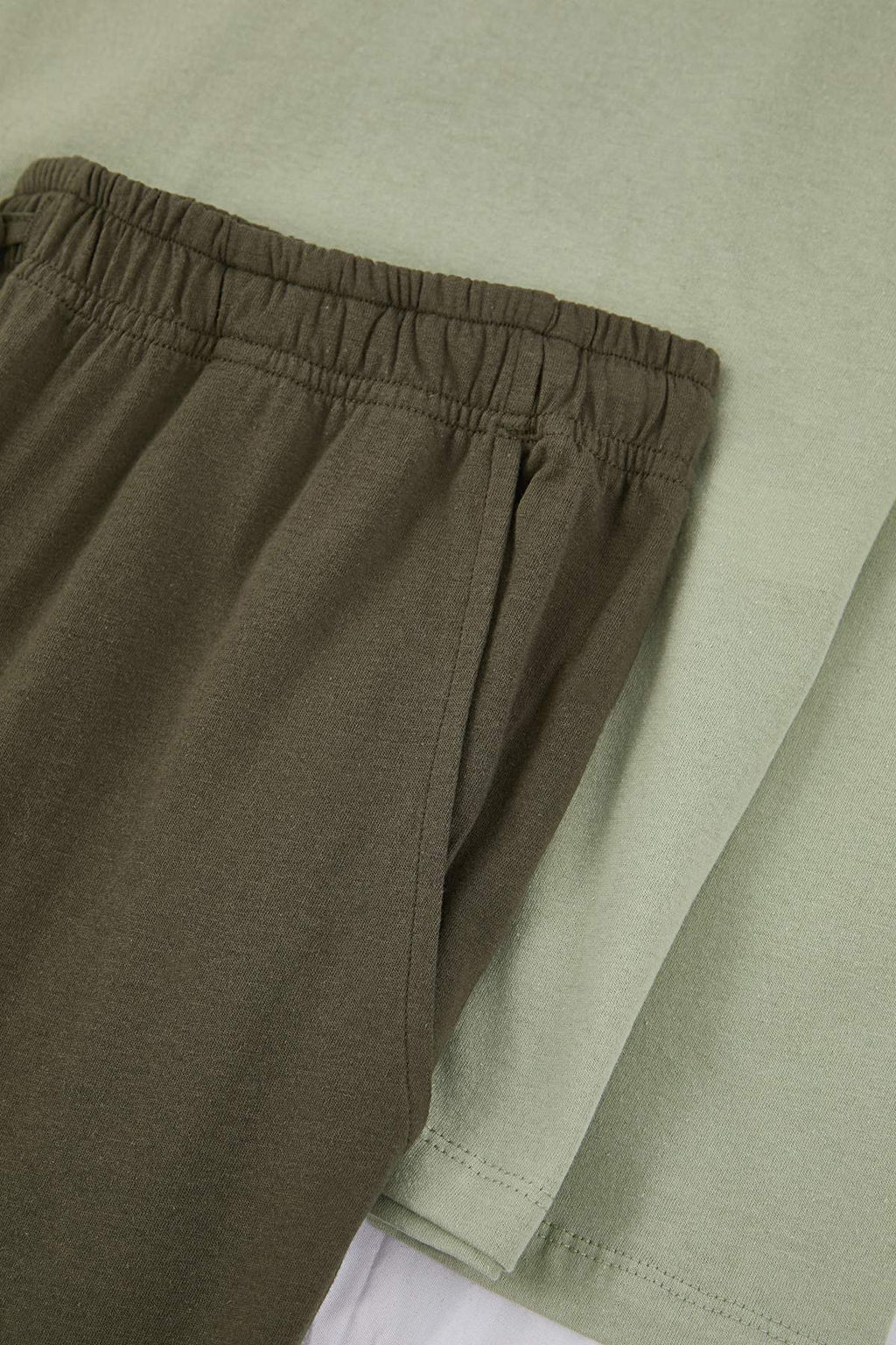 Indigo - Lacivert Regular Fit %100 Pamuk Orme Pijama Tak?m? TMNAW26PT00005 - Trendyolmilla фото 9