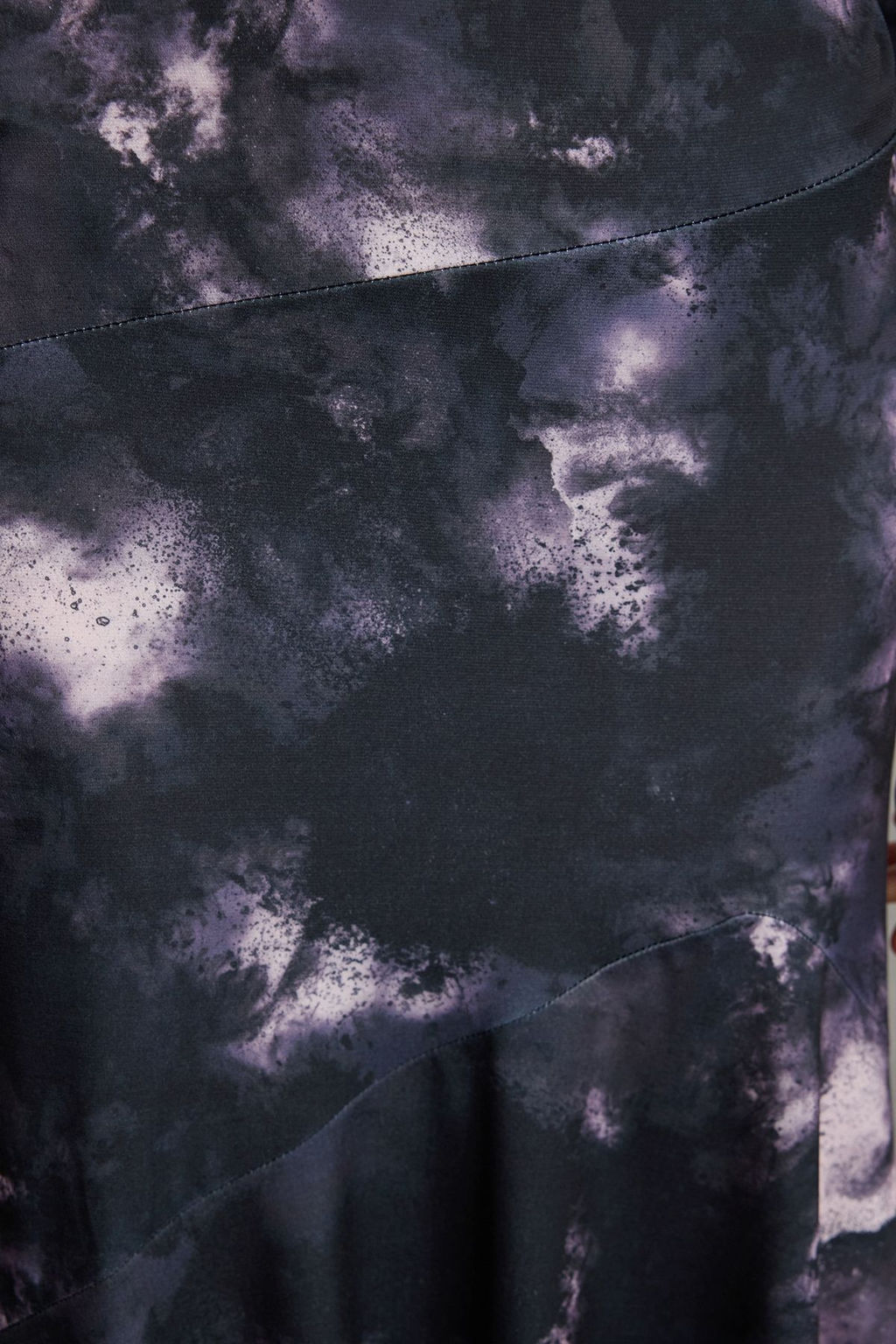 TRENDYOLMILLA Cok Renkli Fitted/Vucuda Oturan Bask?l? Midi Orme Elbise TWOAW25EL00527  фото 4