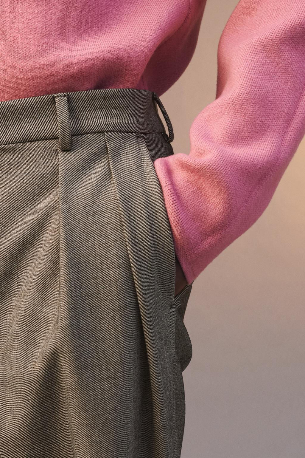 LIMITED EDITION SKINNY FIT TROUSERS - Zara фото 5