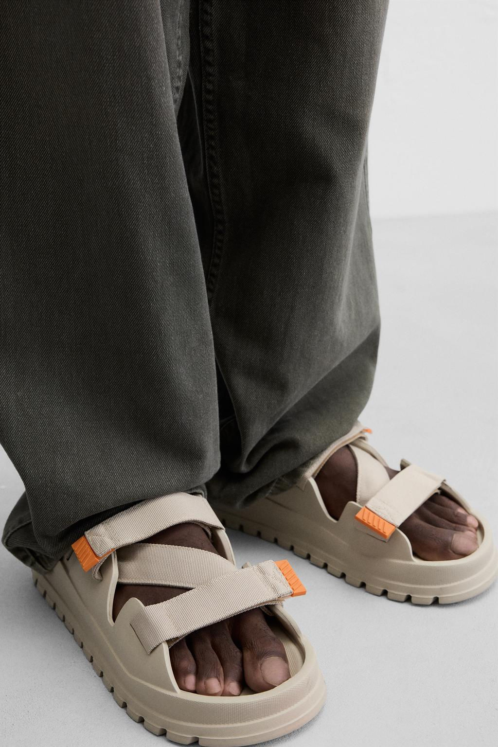 TECHNICAL STRAP SANDALS - Zara фото 2