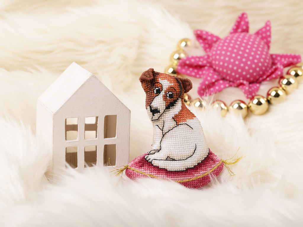 Набор для вышивания PANNA IG-7015 Игрушка. Дружок 8.5 х 9 см