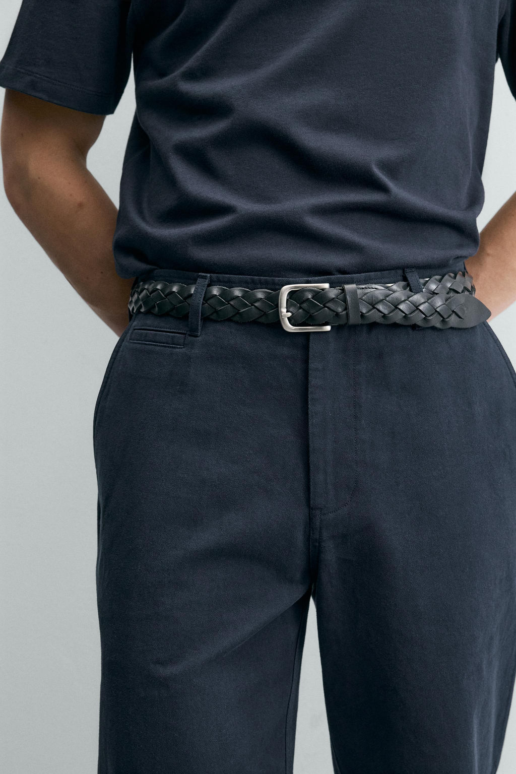 PANTAL?N CHINO STRAIGHT FIT / Marino - Zara фото 5