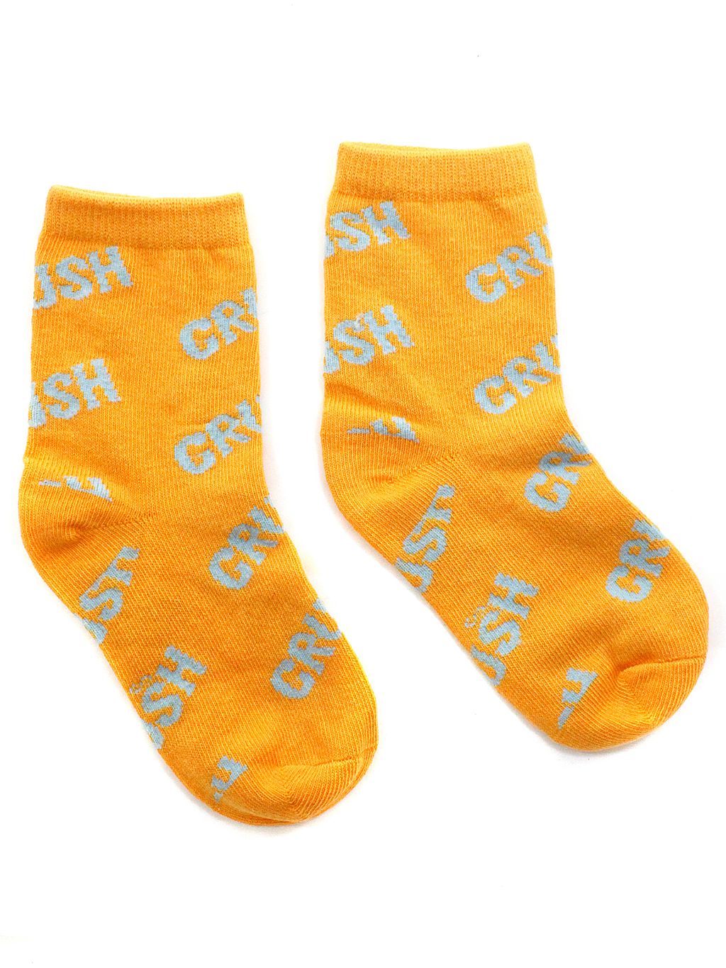 Детские носки 3-5 лет 15-18 см Краш Оранжевые