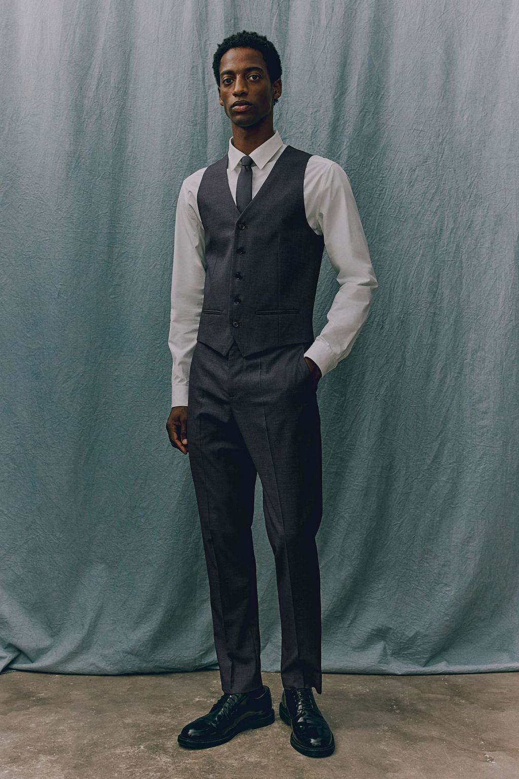 Chaleco de traje Slim Fit - H&m фото 2