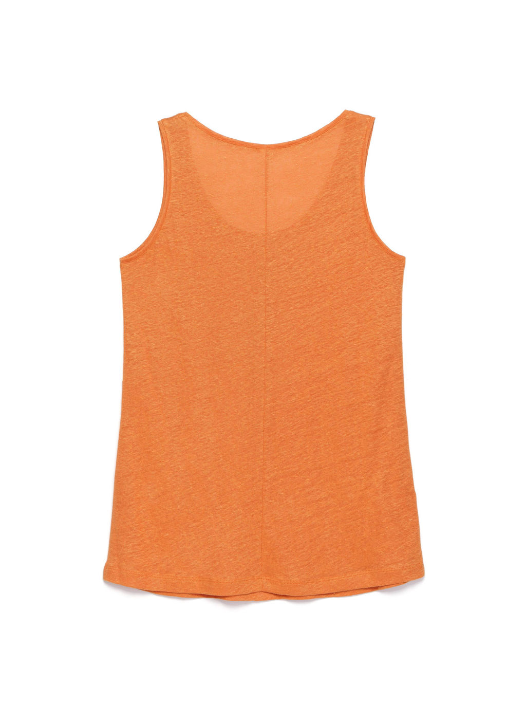 CONTE Легкий льняной топ LD 920 apricot orange