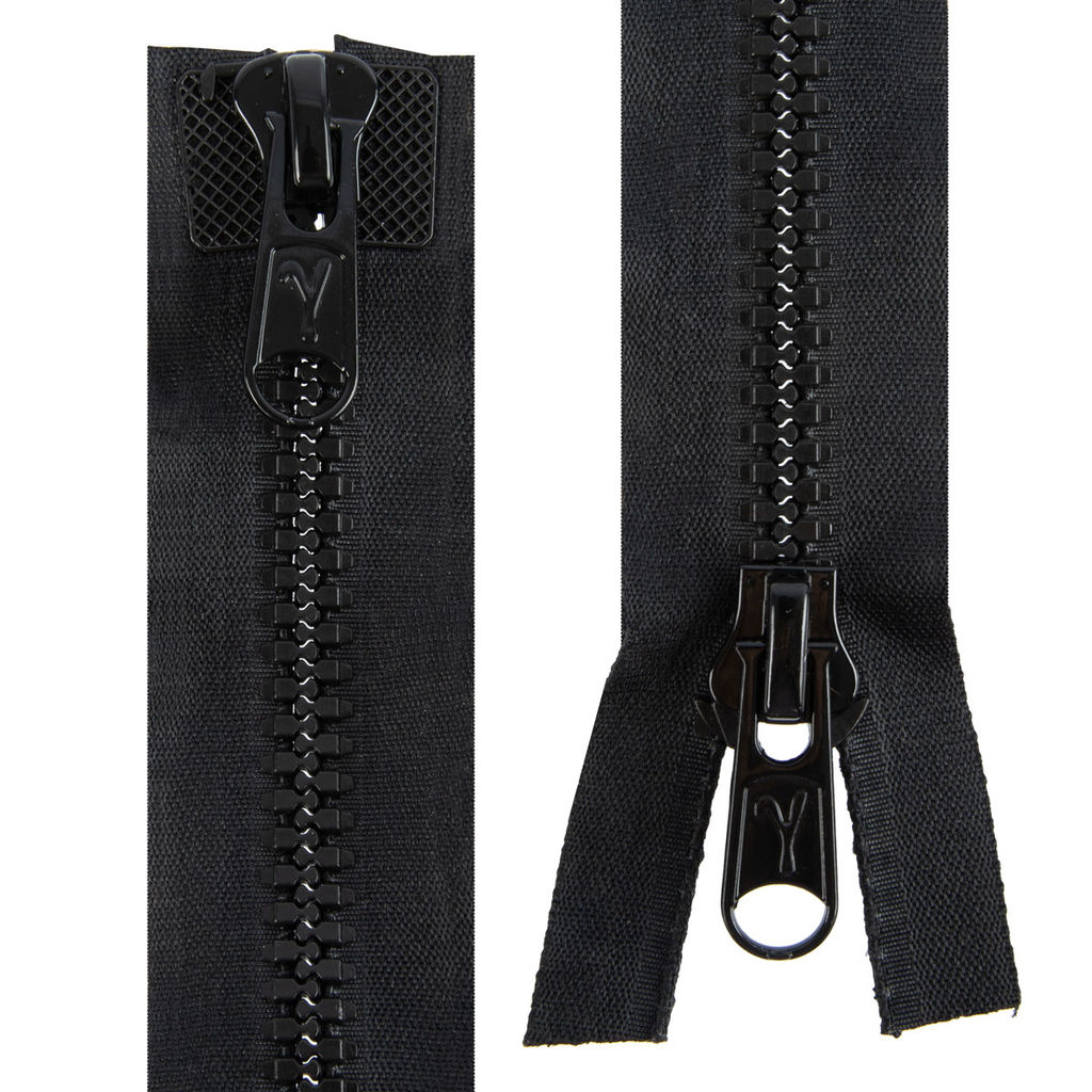 Молния Трактор GAMMA G2080A 80 см 10 шт двухзамковая №077 ЧЕРНЫЙ