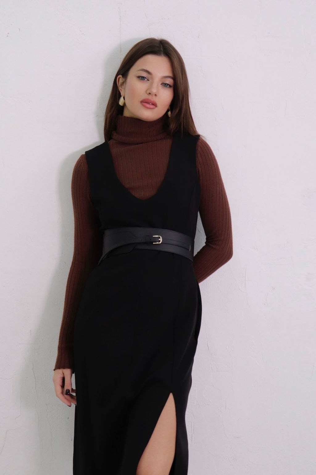 Сарафан базовый с разрезом - Martichelli фото 26