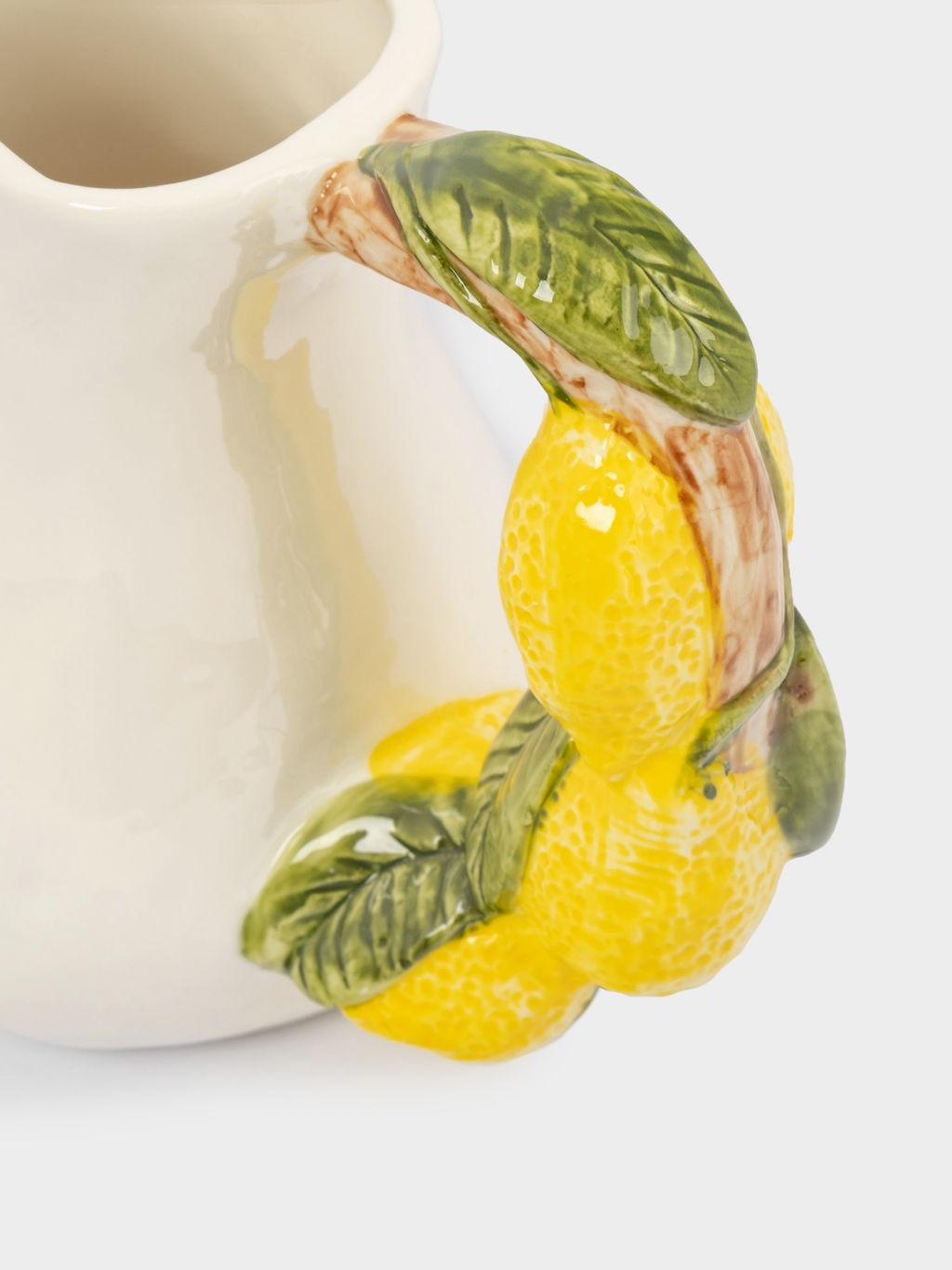Кувшин, 1,4 л, фарфор P, молочный, Лимоны, Limoncello - Anna lafarg фото 6