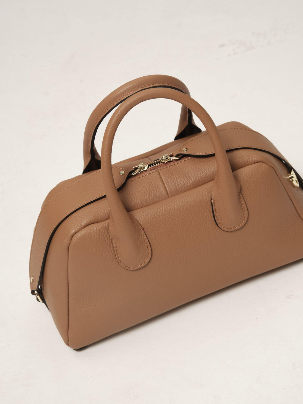 Кожаная сумка Kandys DBR 31206 светлый орех фото 11