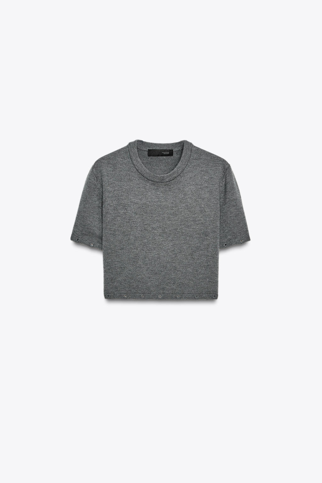 KNITTED SWEATER WITH DETACHABLE BUTTONS - Zara фото 10