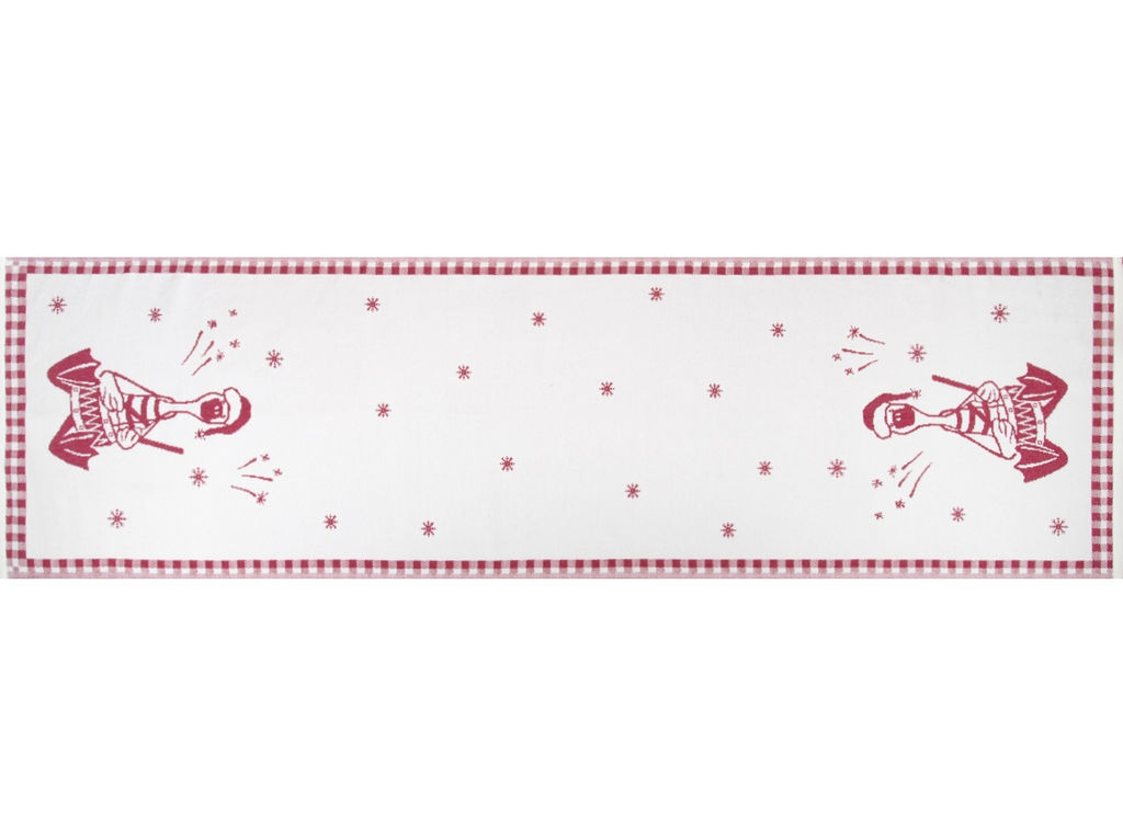 Полотенце 5с22.312ж1 Гусь-заводила(ДТЭ бордовый) 50х180 см