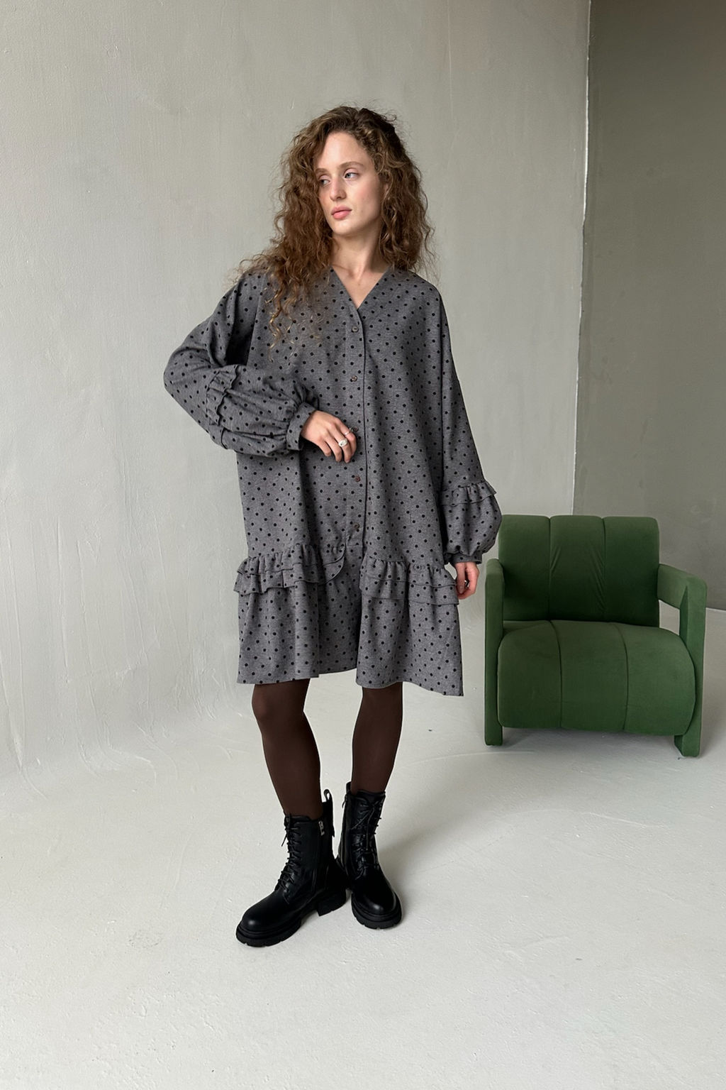 Платье женское COSY076/03/Серый, черный