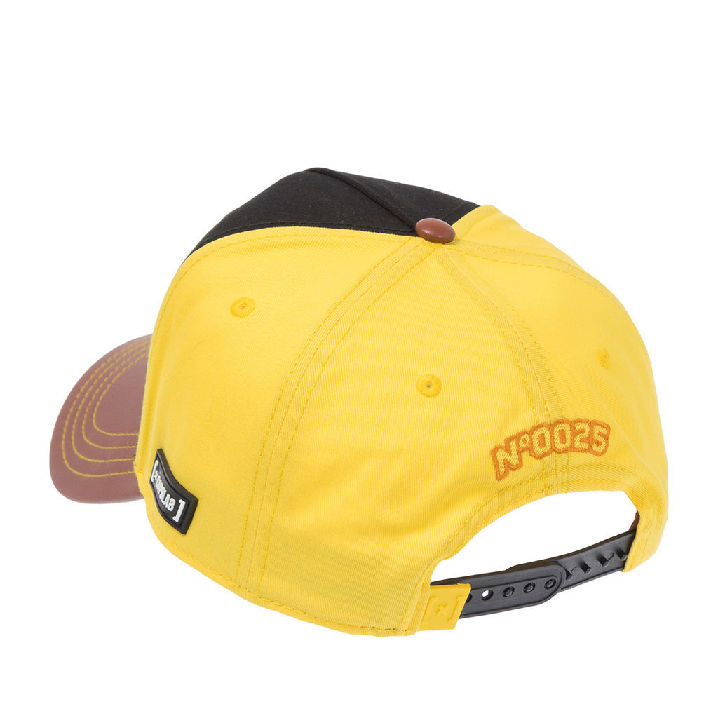 Бейсболка CAPSLAB арт. CL/PKM6/1/CT/PIK Pokemon Pikachu (черный / светло-коричневый) фото 4