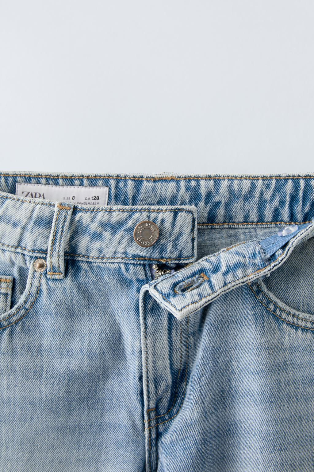 WIDE-LEG JEANS - Zara фото 7