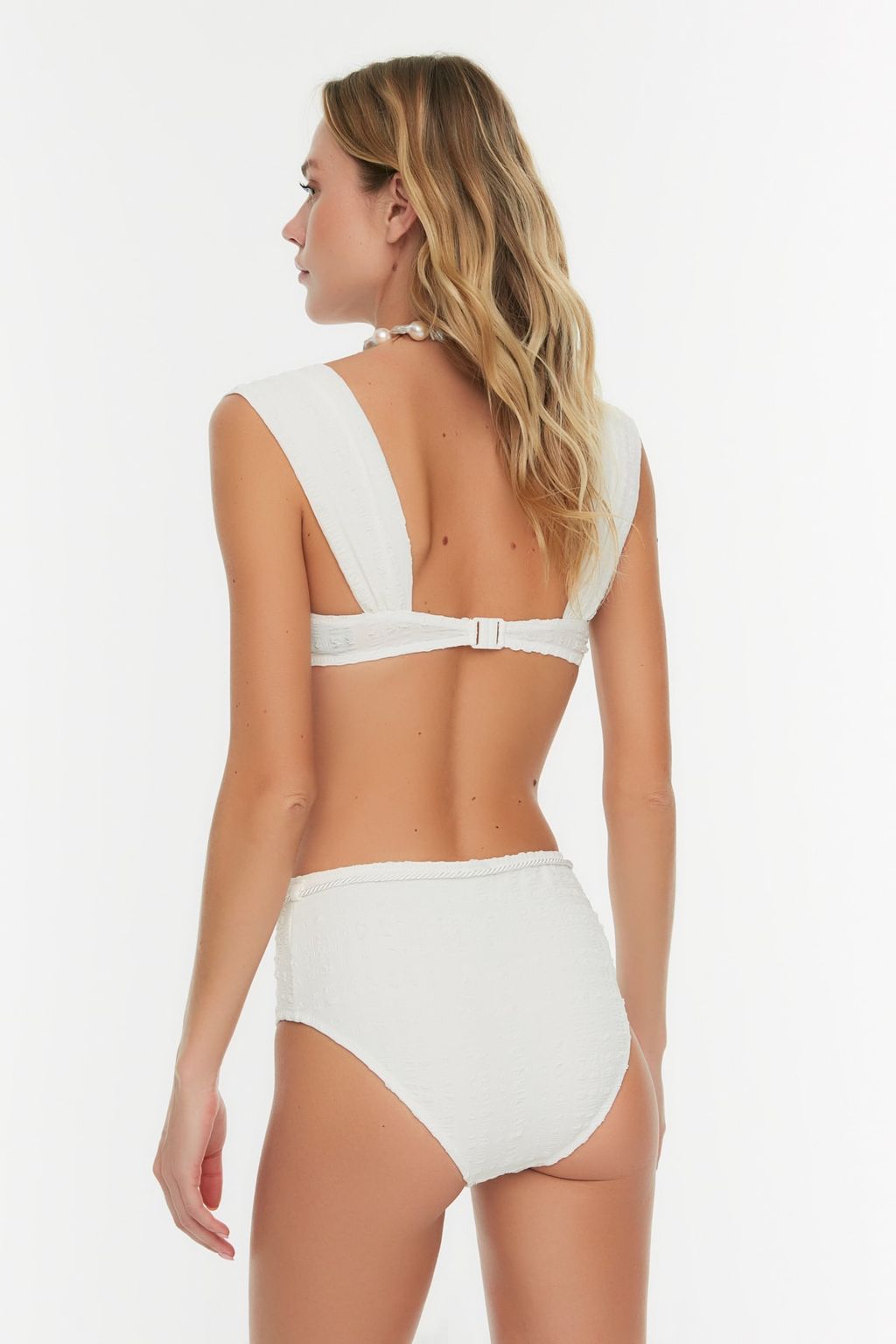 TRENDYOLMILLA Haki Balkonet Bikini Ustu TBESS21BU0161  фото 11