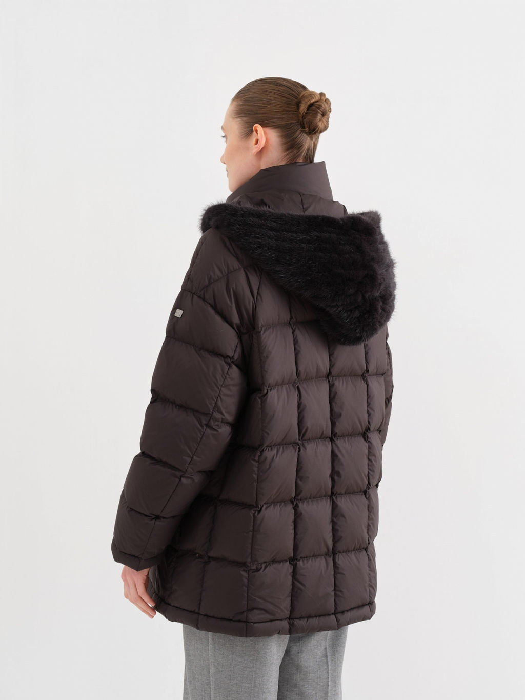 Conso/WDMF 230520 - nero Пуховая куртка  фото 4