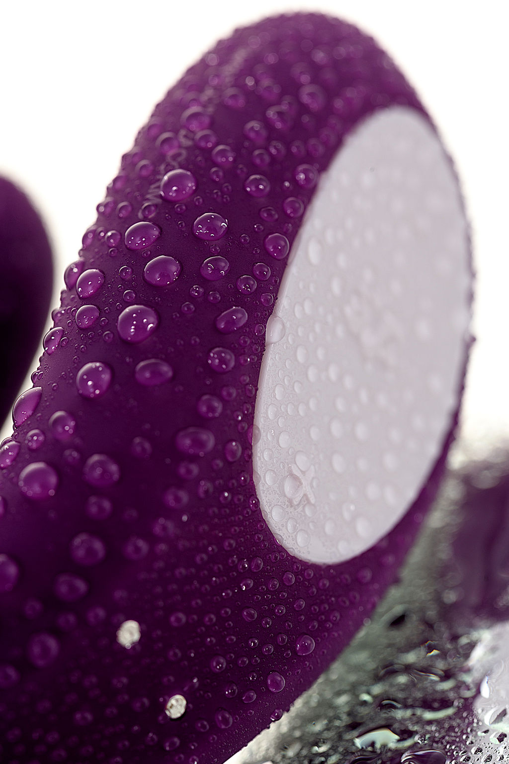 Многофункциональный стимулятор для пар Satisfyer Partner Double Joy, силикон, фиолетовый, 18 см.  фото 16