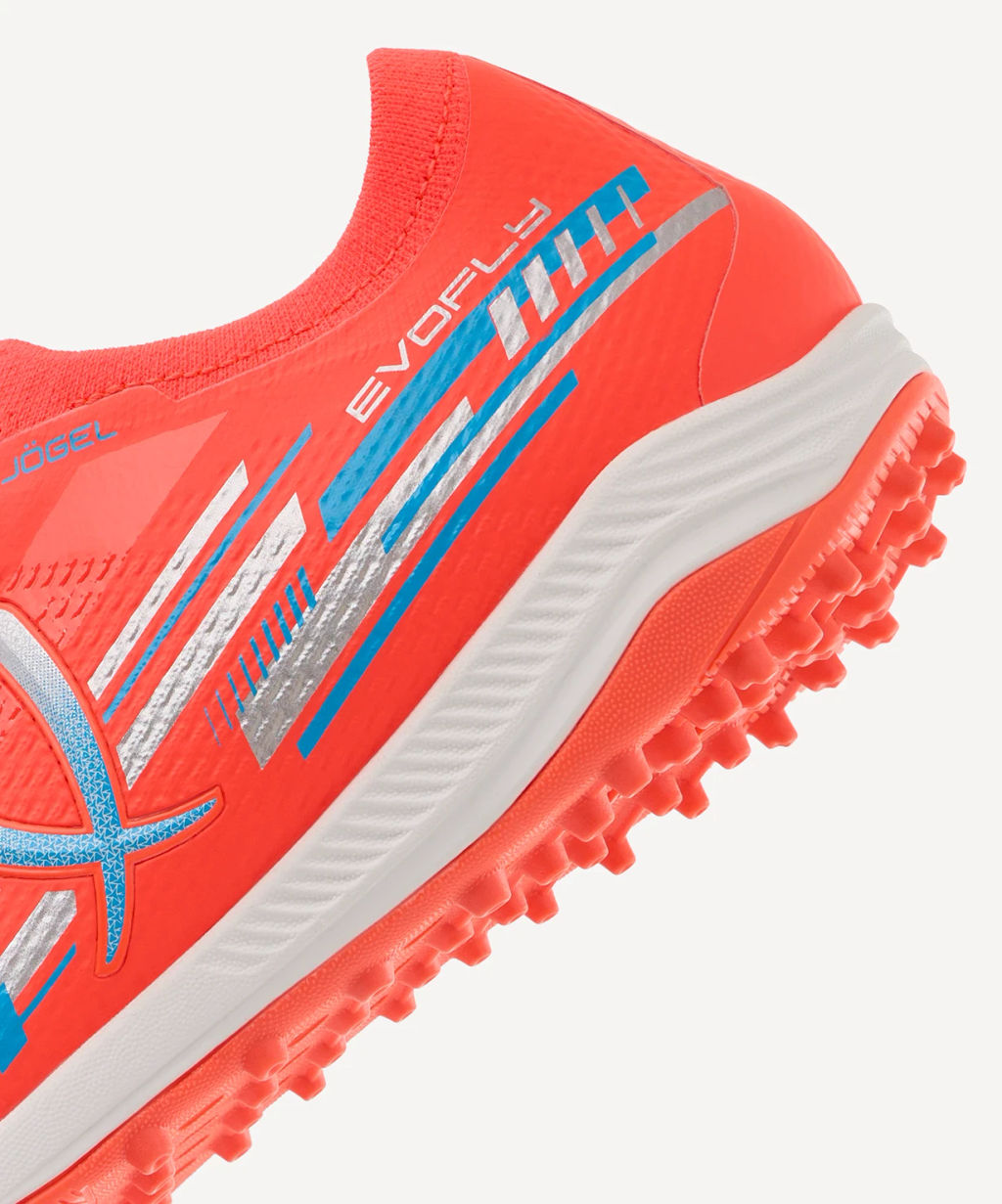 Бутсы многошиповые Jogel Evofly TF PRO, coral фото 9