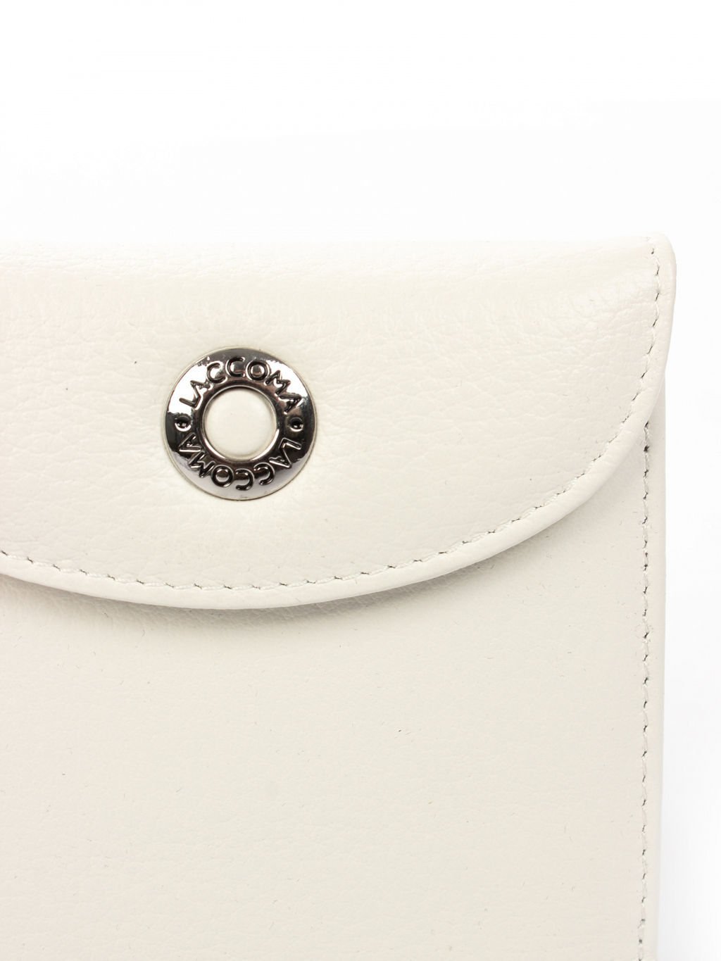 LACCOMA кошелек LA-2075-белый натуральная кожа