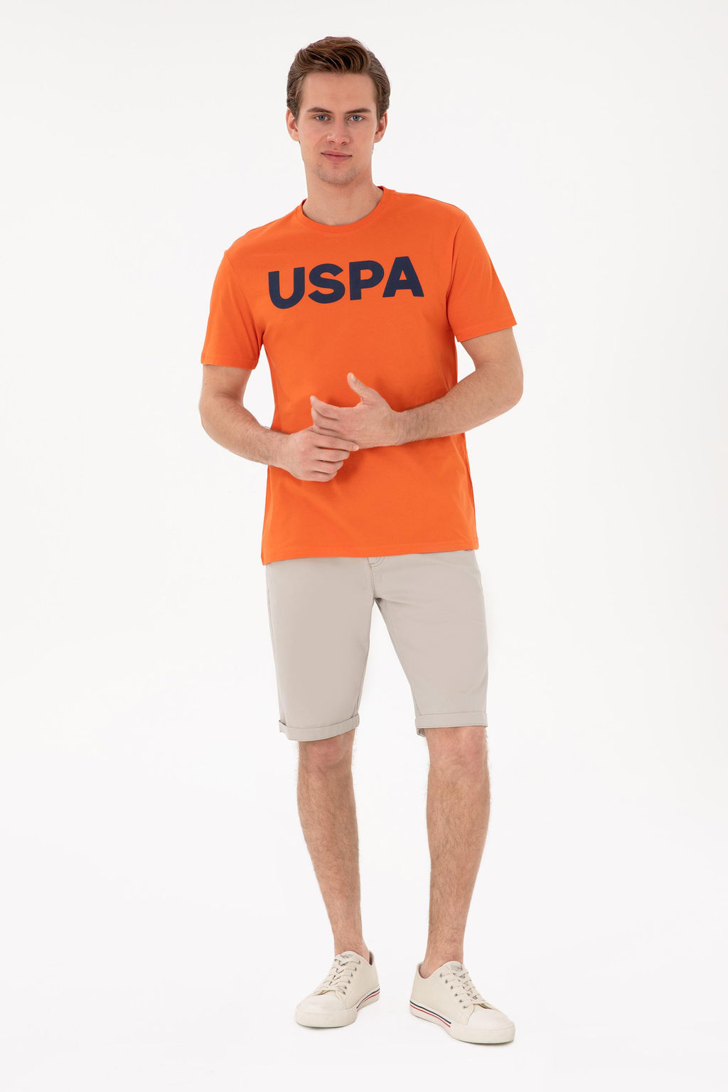 Erkek Regular Fit Bisiklet Yaka Nar _i_e_i Basic Ti__rt Sepette S_rpriz _ndirim - U.s. polo assn фото 11