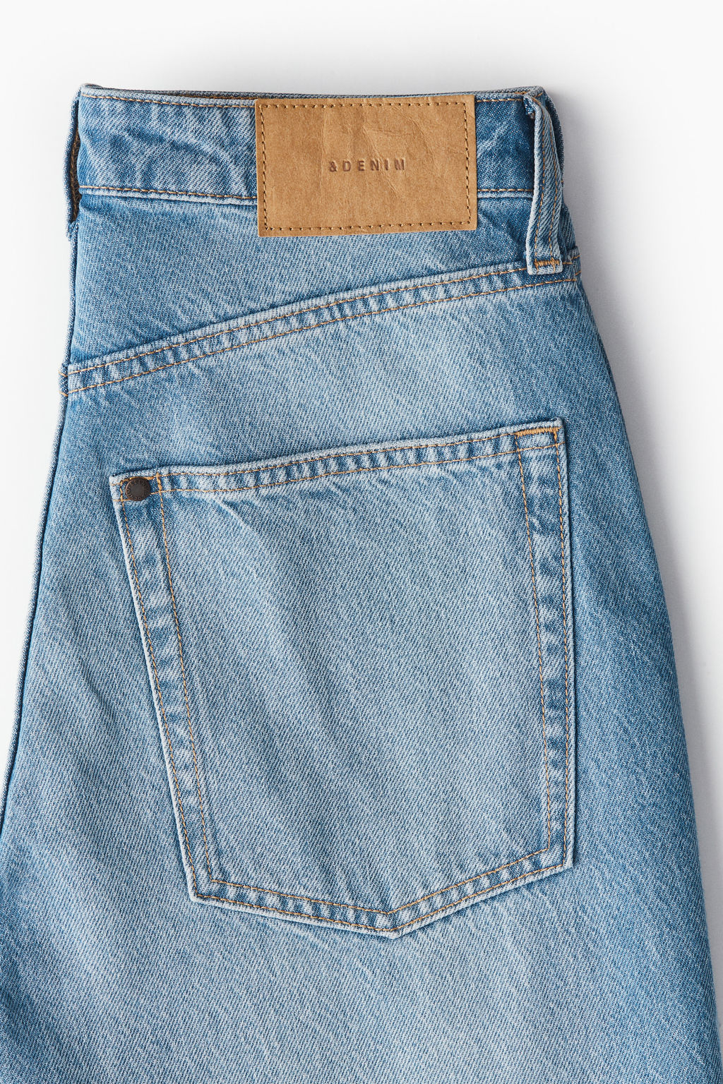 Curvy Fit Wide Ultra High Jeans - H&m фото 13