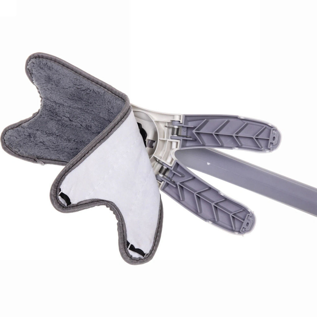 Швабра Селфи с отжимом с двумя насадками из микрофибры