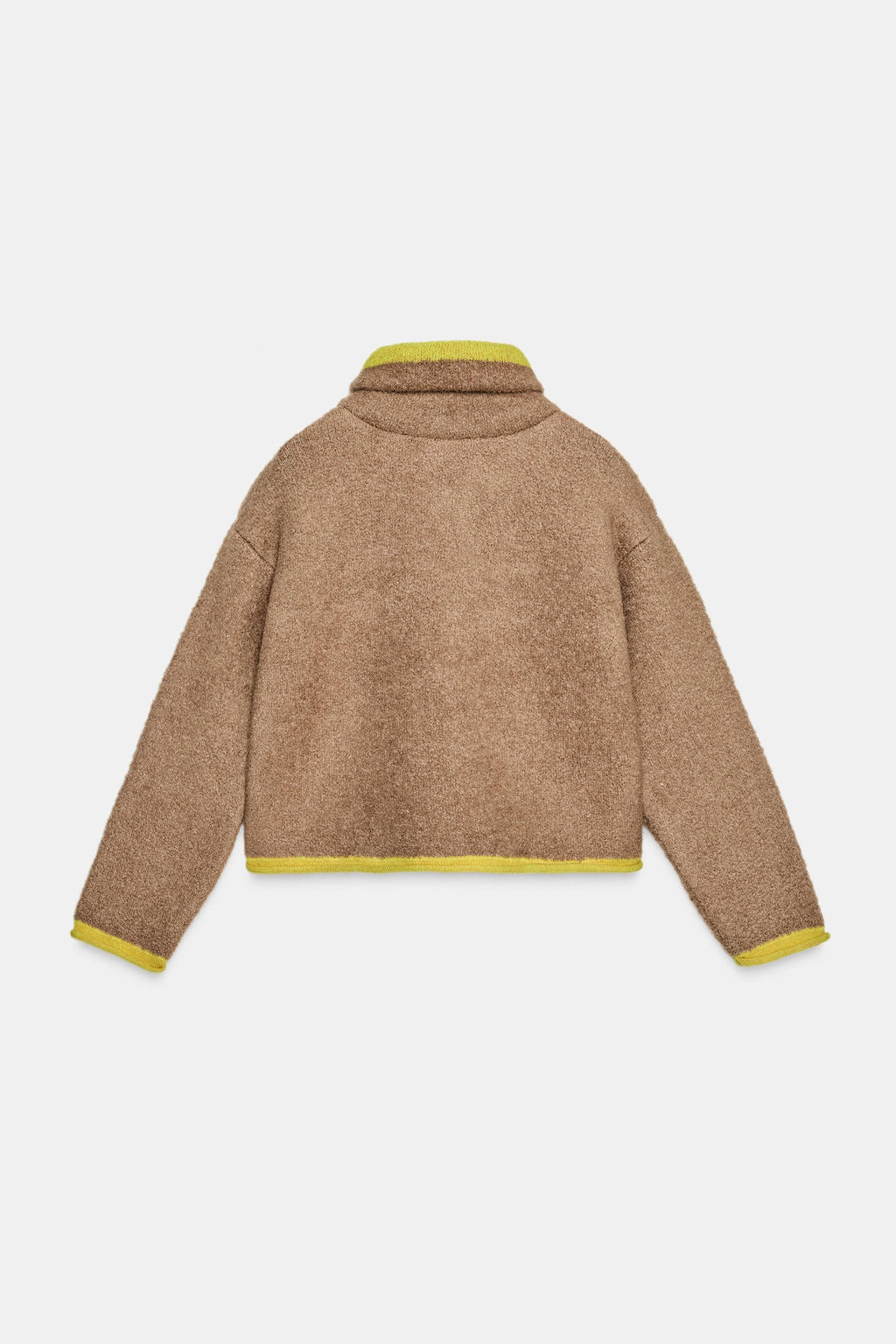 CONTRASTING TRIM CARDIGAN - Zara фото 8