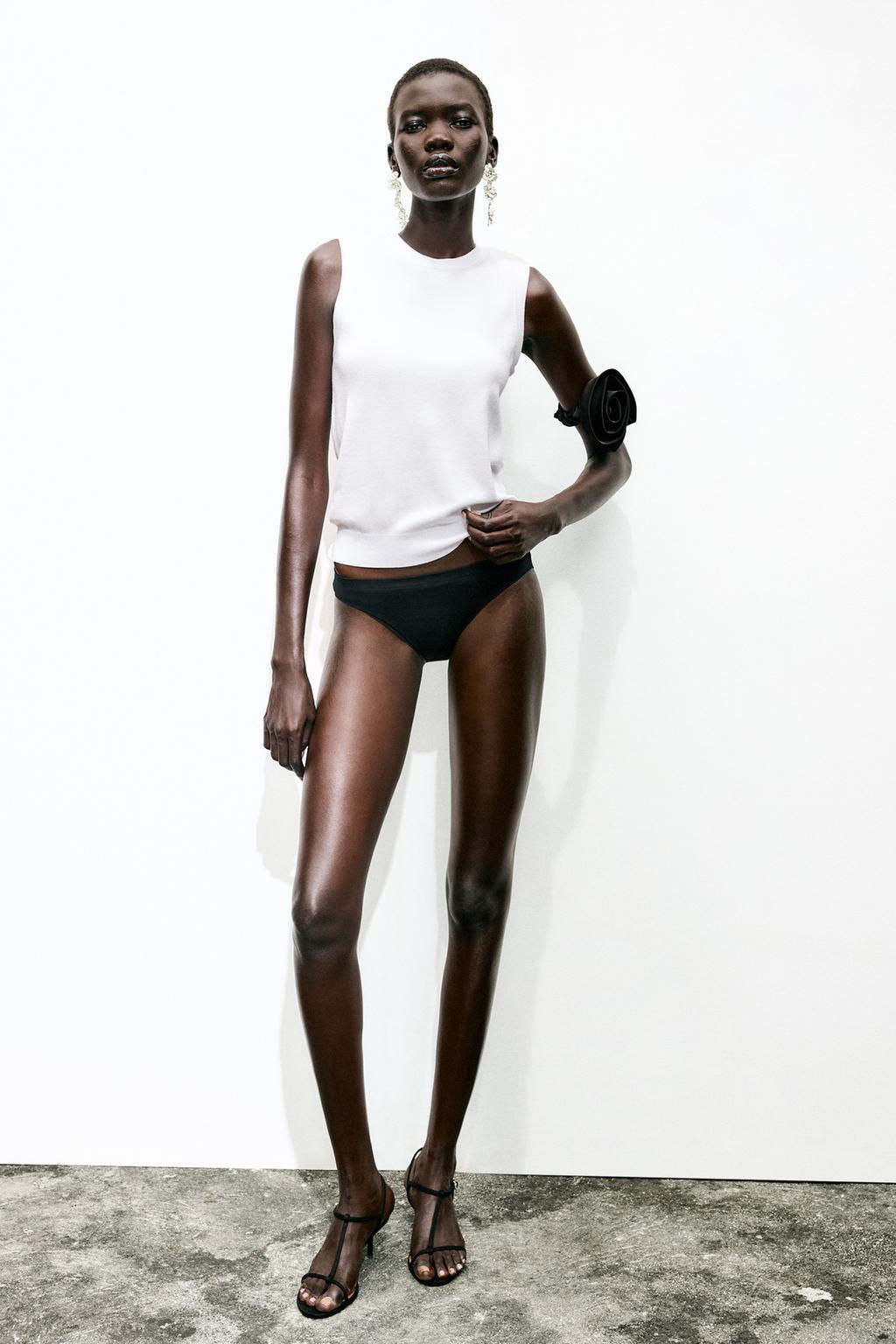 SLEEVELESS KNIT TOP - Zara фото 27