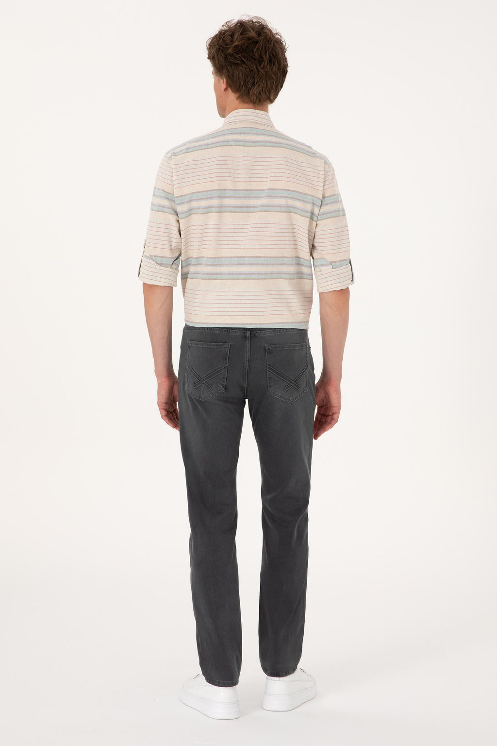 Erkek Gri Jean Pantolon Sepette S_rpriz _ndirim - U.s. polo assn фото 4