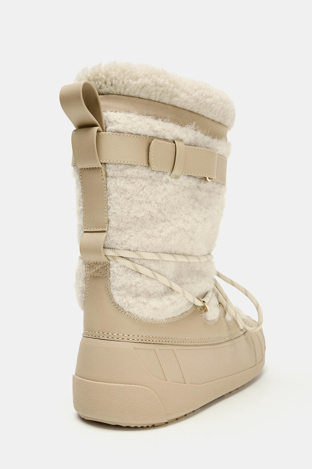 SHEARLING EFFECT ANKLE BOOTS SKI COLLECTION - Zara фото 14