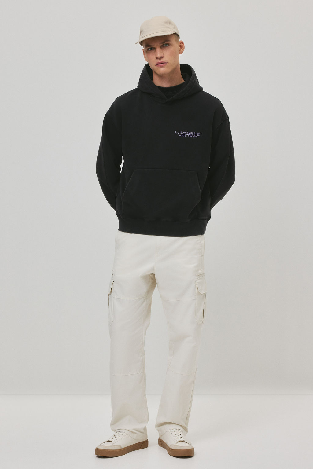 Sudadera con capucha y motivo Loose Fit - H&m фото 2
