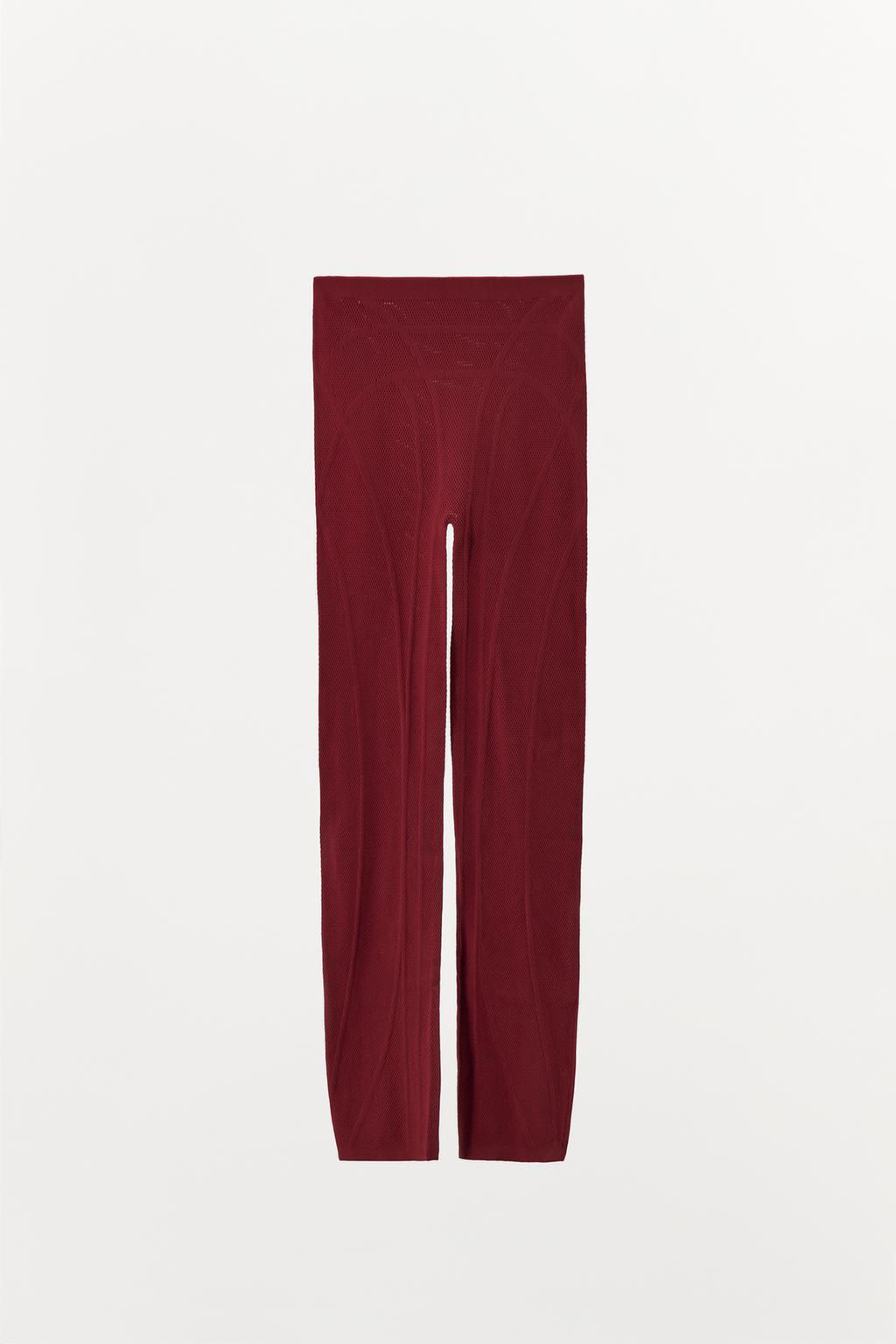 SEAMLESS LACE LEGGINGS - Zara фото 6