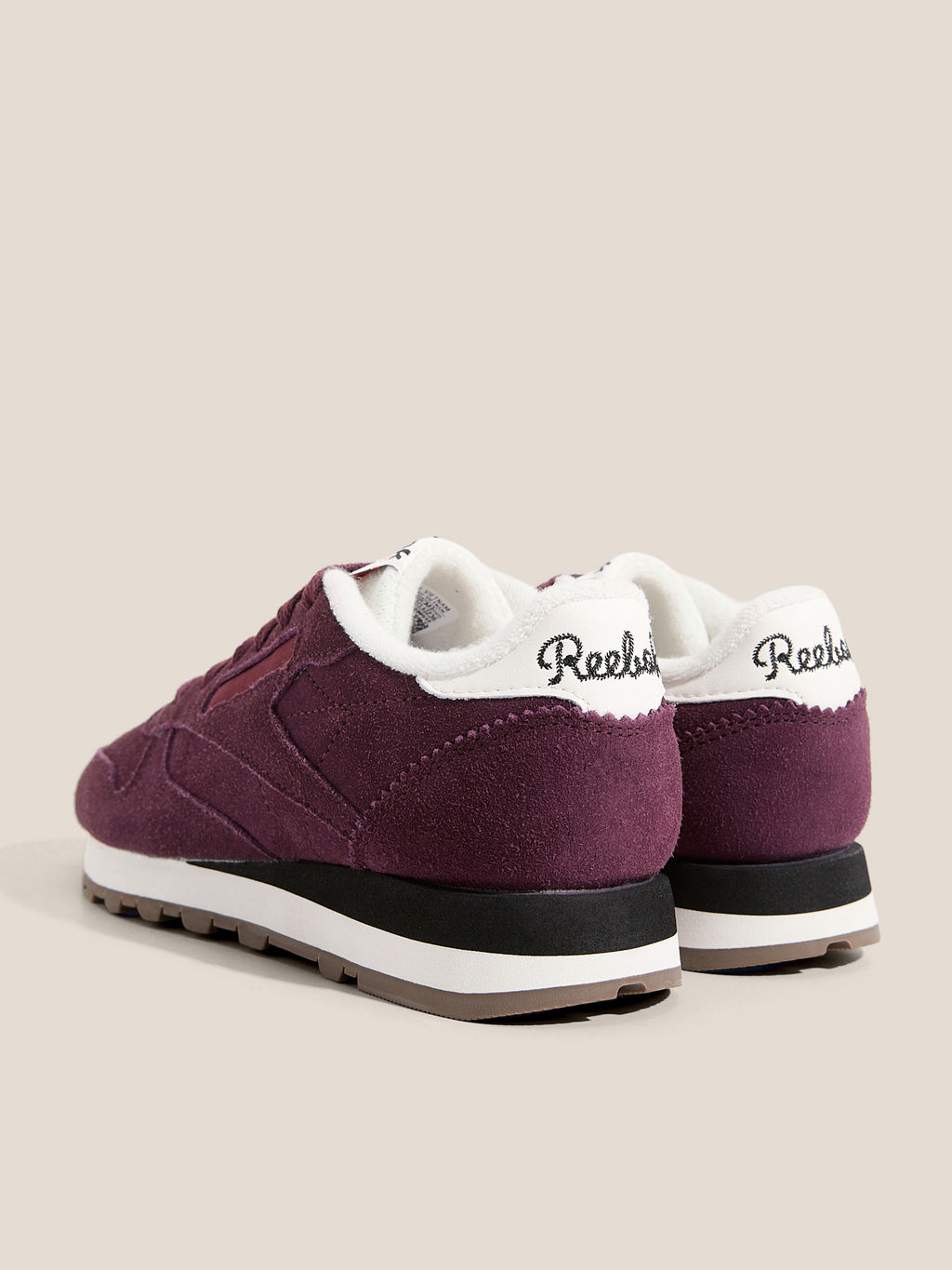 Кроссовки REEBOK CLASSIC LEATHER Артикул 4494060, темно-бордовый