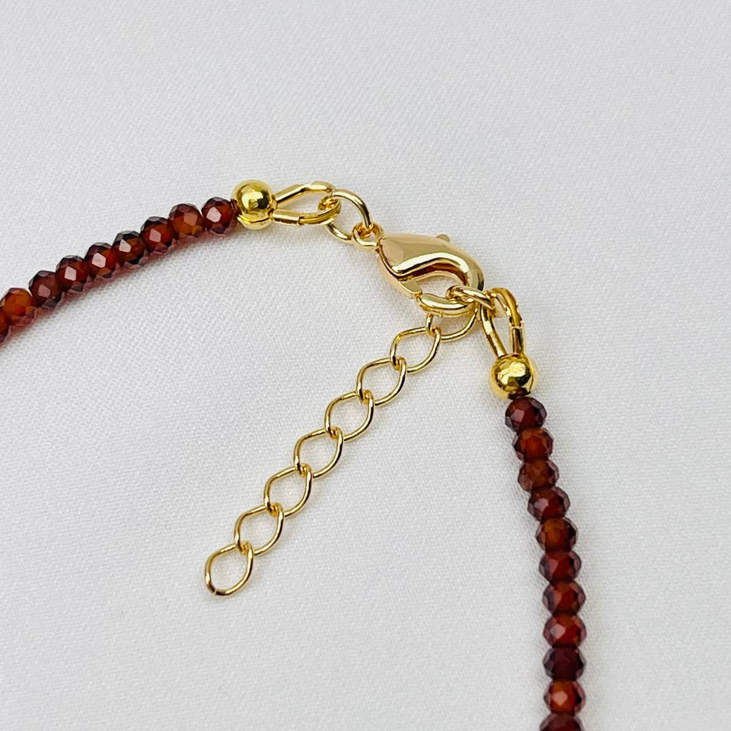 Браслет из Граната Спессартин - Радуга самоцветов фото 4