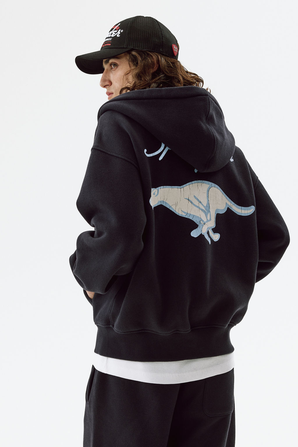 Chaqueta sudadera con capucha Oversized Fit - H&m фото 4