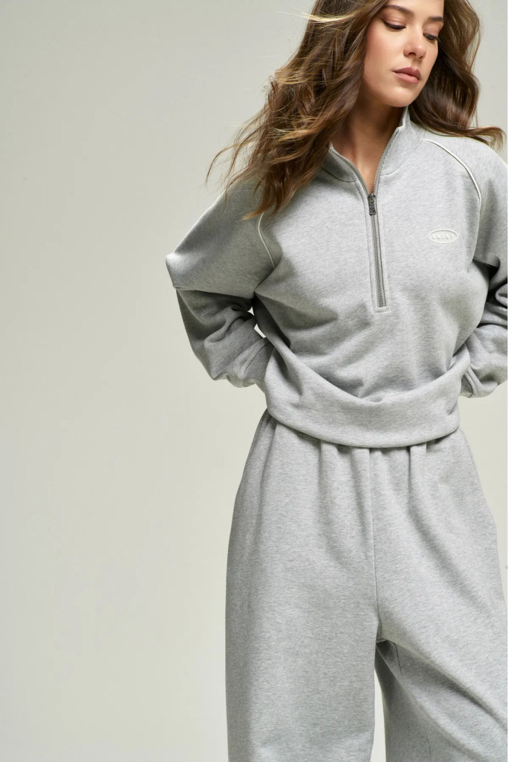 Анорак с кантом Grey Melange - Erist store фото 6
