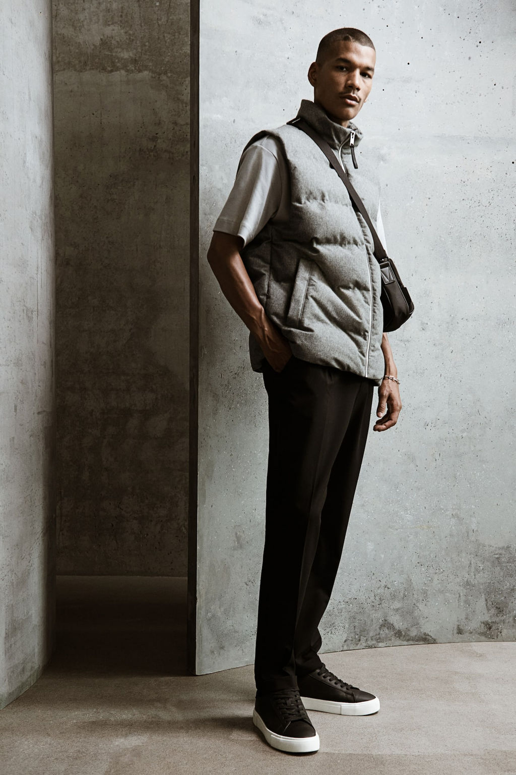 Chaleco acolchado repelente al agua Regular Fit - H&m фото 3