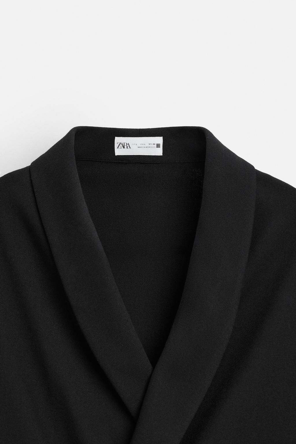 KIMONO STYLE BLAZER - Zara фото 9