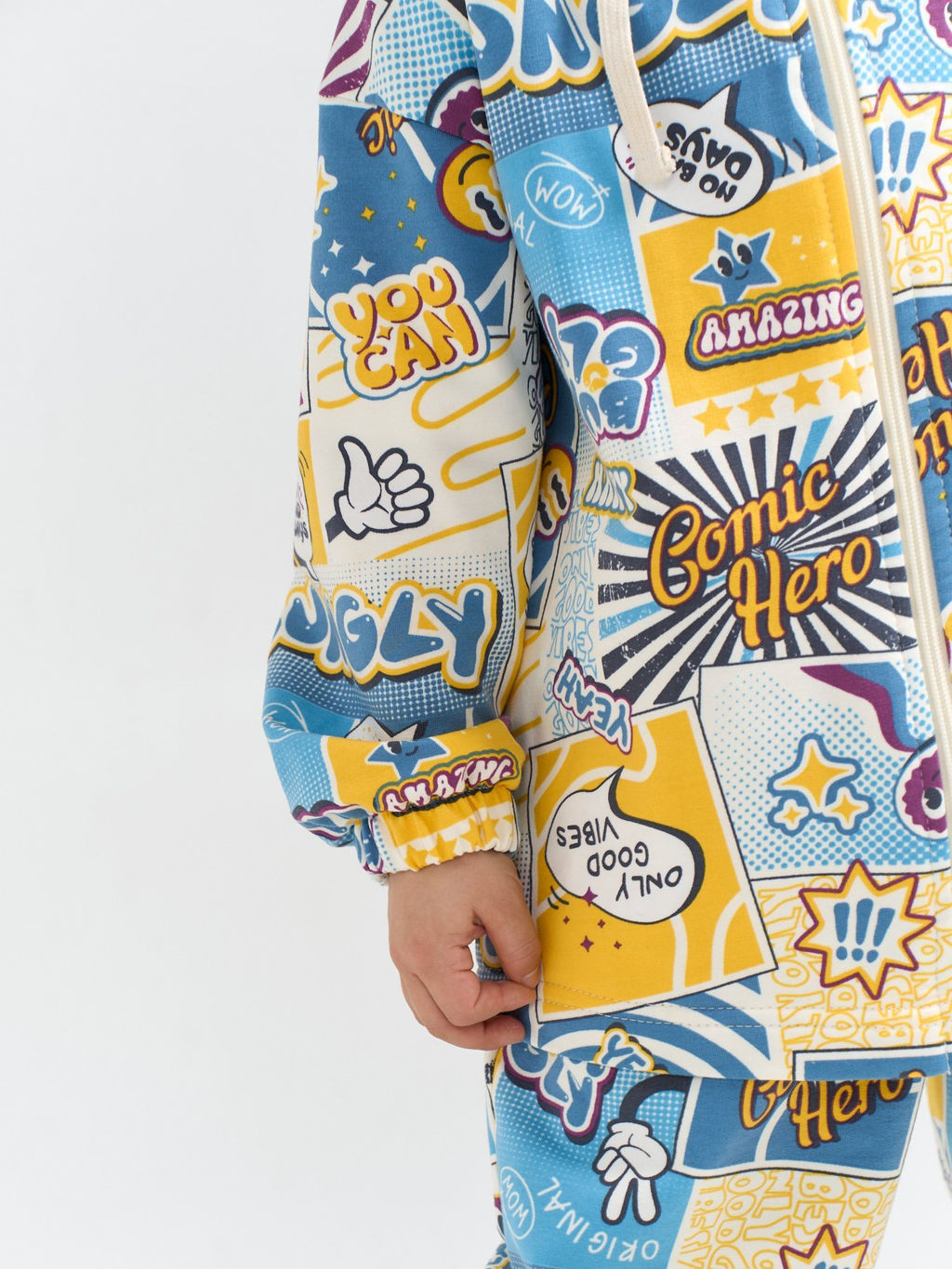 Толстовка оверсайз облегченная Comic hero - Bungly фото 9