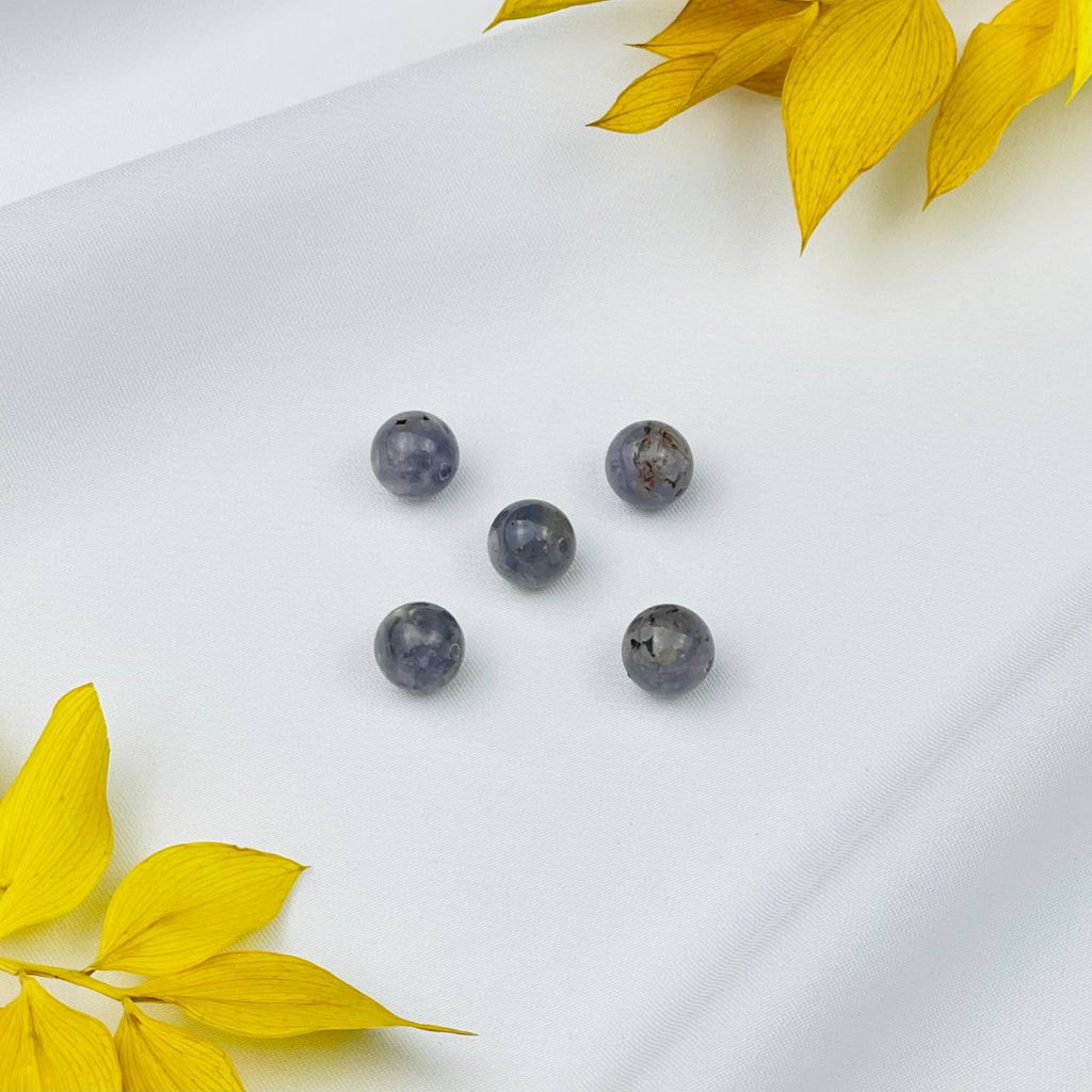 Бусины для украшений из Иолита (5 шт)