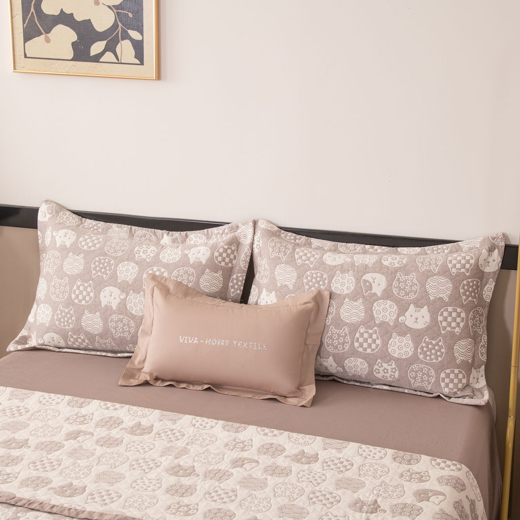 Покрывало двухстороннее и две наволочки Aurora Veil PAV003 220*240 - Ситрейд фото 9